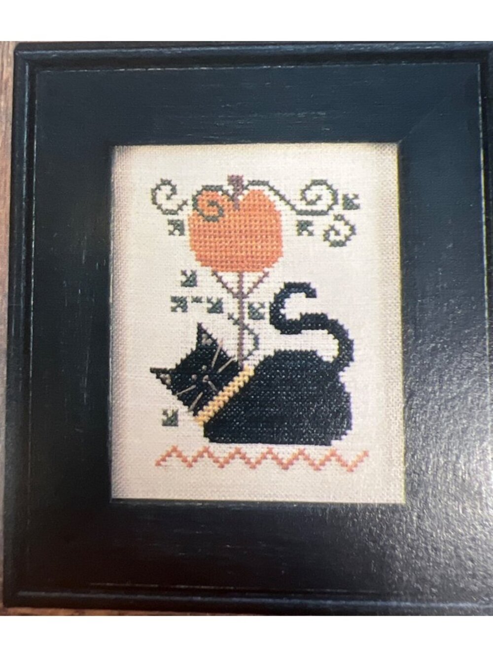 Bent Creek Cross-Stitch Patterns - First Moon Colony The Black Cat Red Winged Bl